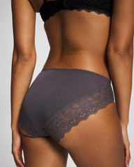 GRAY INK - Lace Hipster