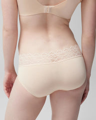 PALE SAND - Hipster Panty with Enchanting Lace