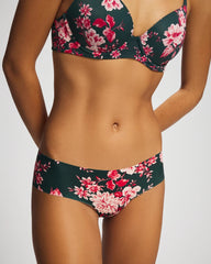 COTTAGE FLORAL MINI GREEN - Cheeky Hipster Panty
