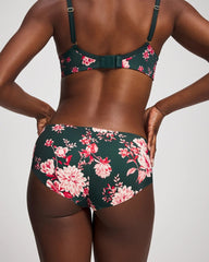 COTTAGE FLORAL MINI GREEN - Hipster Panty