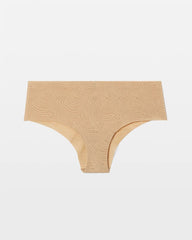 WARM AMBER - Cheeky Hipster Panty with Lace