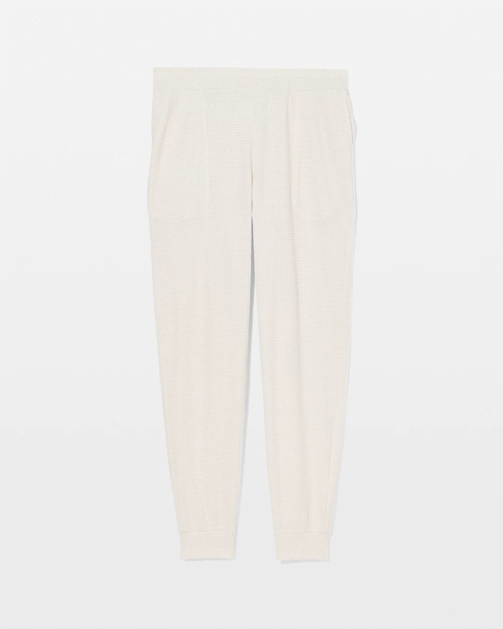 CHAMPAGNE DREAMS - Cozy Waffle Banded Pajama Bottom