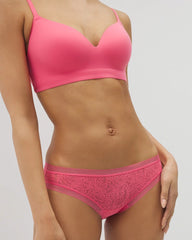CAMELLIA ROSE - Soma Hipster Panty with Stretch Lace
