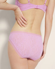 META MAUVE - Soma Hipster Panty with Stretch Lace