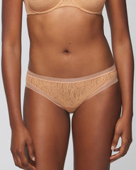 CREME BRULEE - Soma Hipster Panty with Stretch Lace