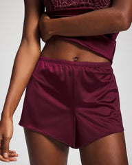 VELVET PLUM - Pajama Short