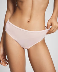 PRETTY PINK - Lace Back Hipster Panty