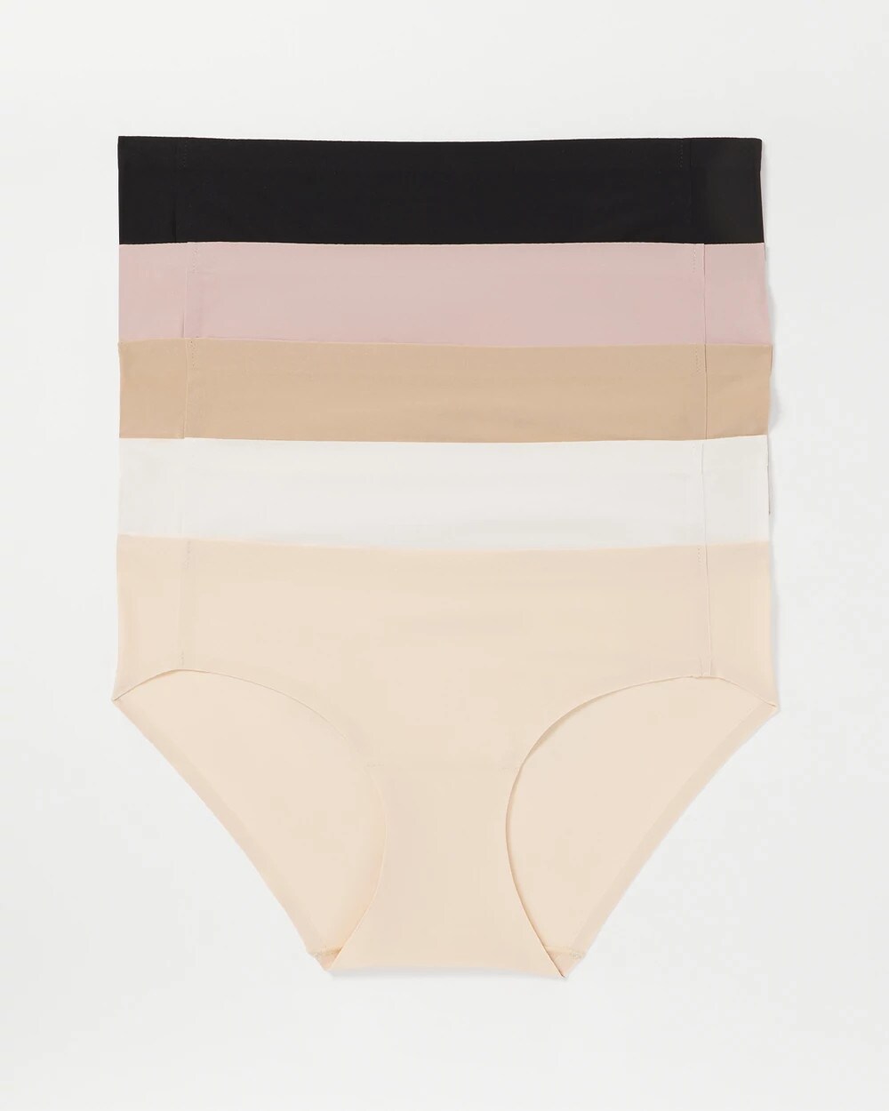 BASIC MULTI PACK - Soft Stretch Hipster Panty 5 Pack