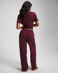 VELVET PLUM - Pajama Pants