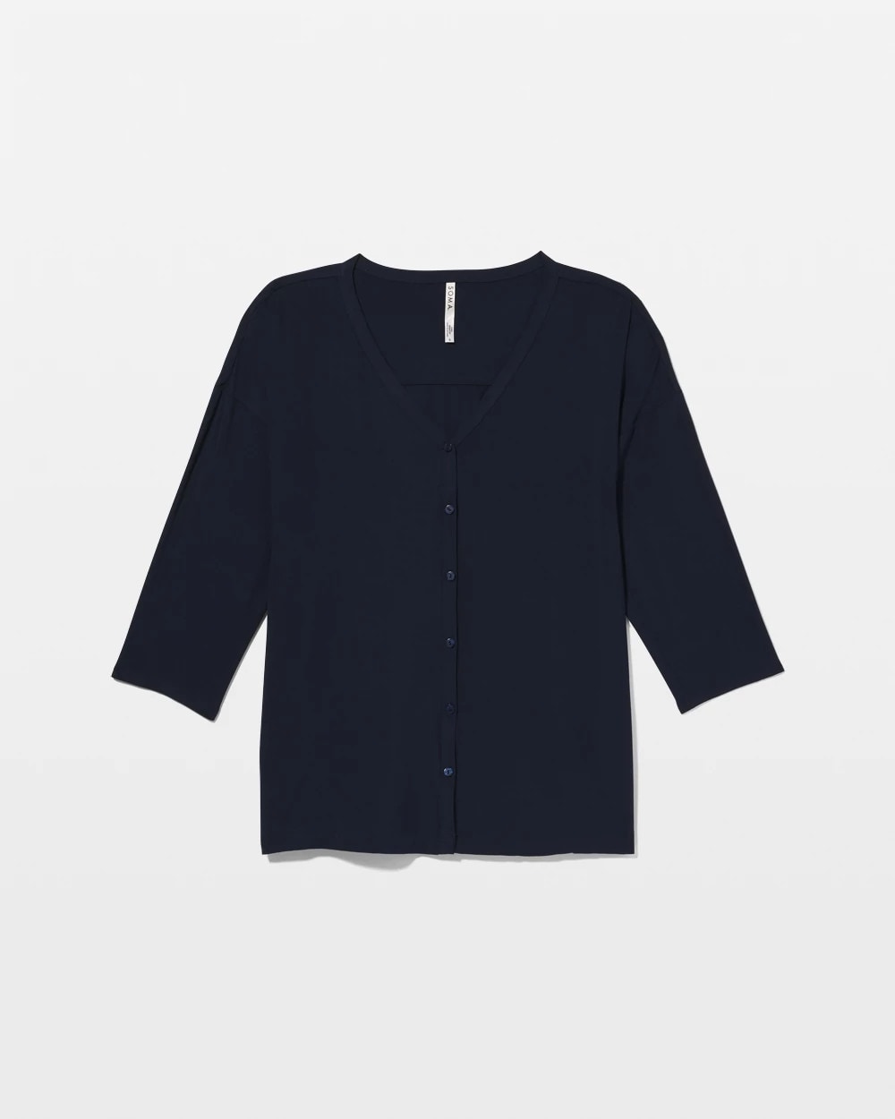 NIGHTFALL NAVY - Button-Up Pajama Top