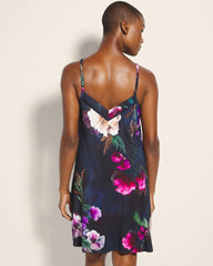FLEUR EVER DRAMA NAVY - Chemise with Piping