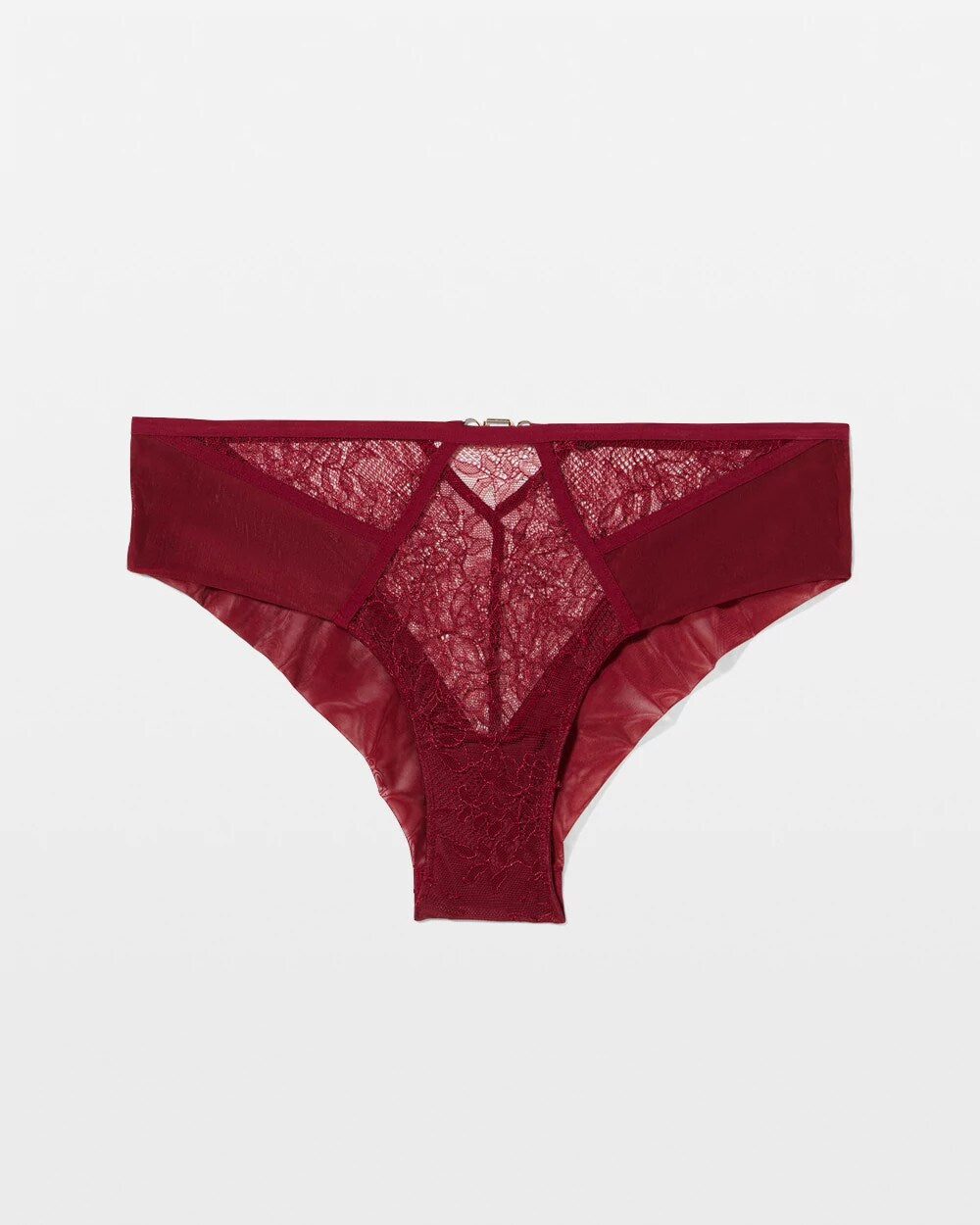 RED VELVET - Sheer Glam Cheeky Panty
