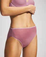 BEACH PLUM - Edge High-Leg Panty