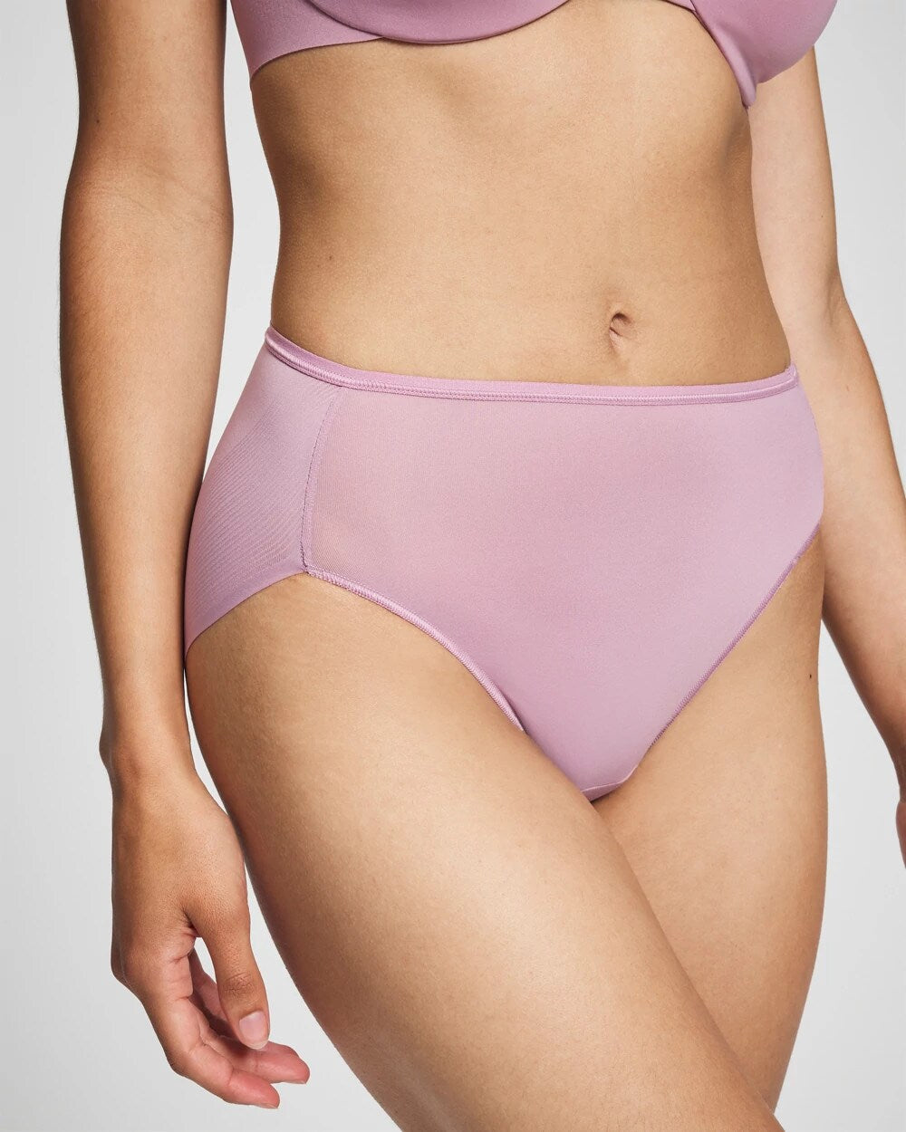 LILAC WINE - Edge High-Leg Panty