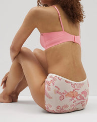 STITCH PAISLEY M CHAMP - Edge High-Leg Panty