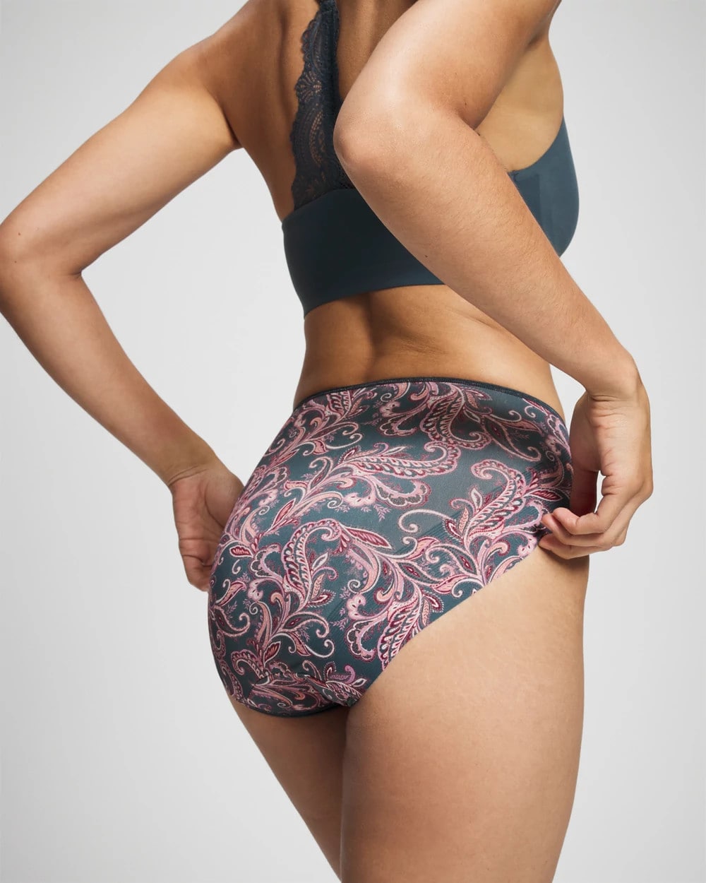 IMPERIAL PAISLEY M PET - High-Leg Brief Panty