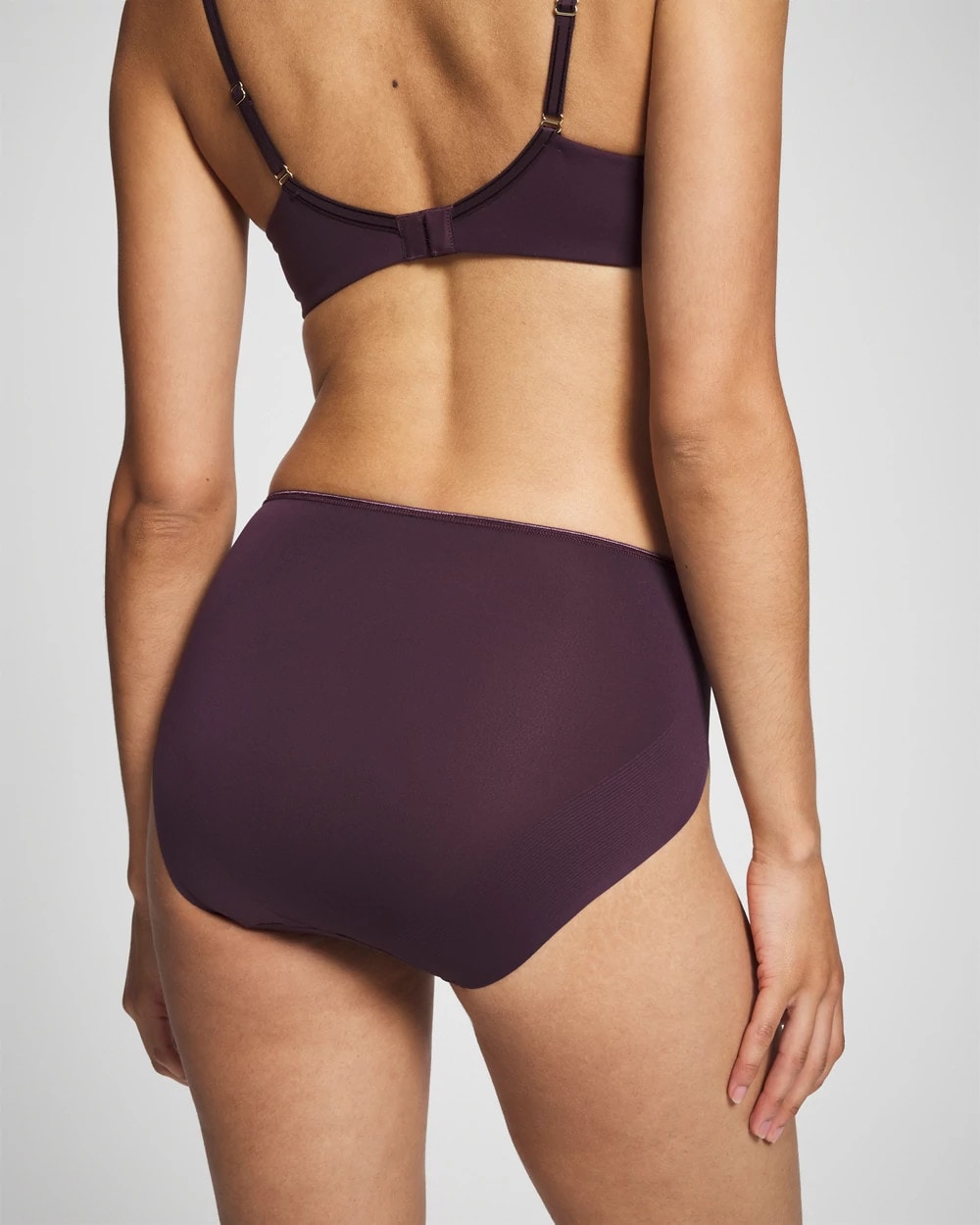 PLUM PERFECT - High-Leg Brief Panty