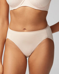 PALE SAND - High-Leg Brief Panty