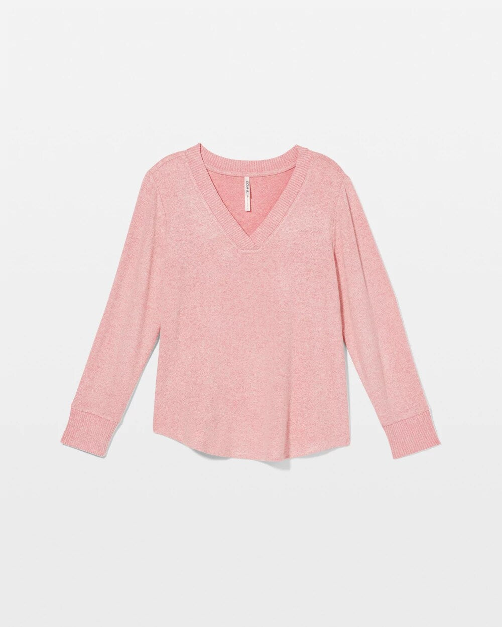 CAMEO PINK/DUSTY ROSE - Long Sleeve Pajama Tee