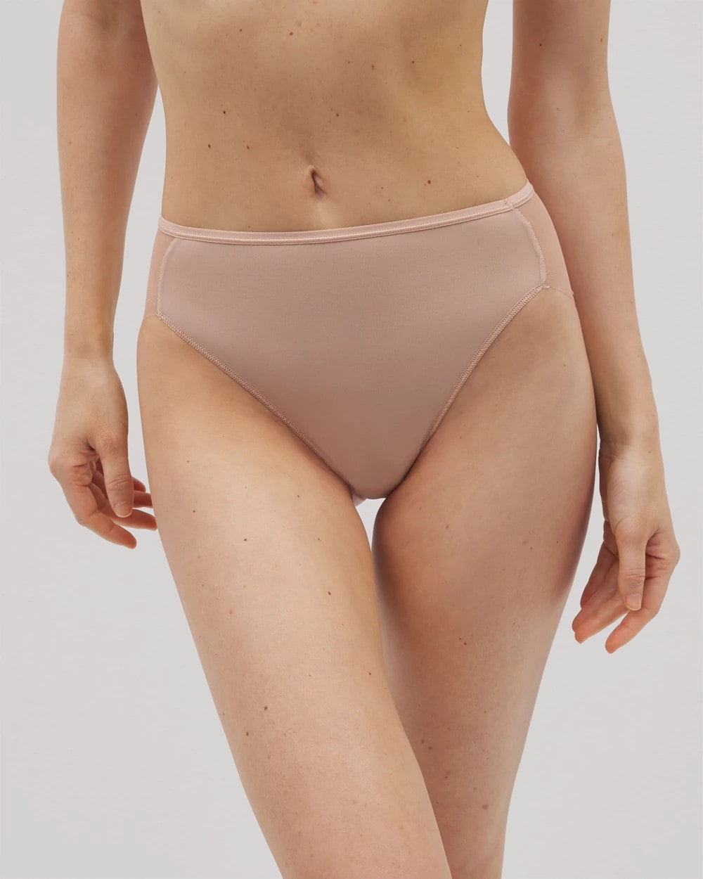 HUSH - Mesh Back High-Leg Panty