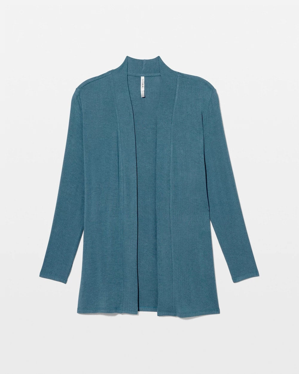 TAPESTRY - Lightweight Rib Knit Long Sleeve Wrap
