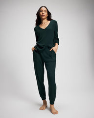 GREEN JOLIE - Banded Pajama Bottom