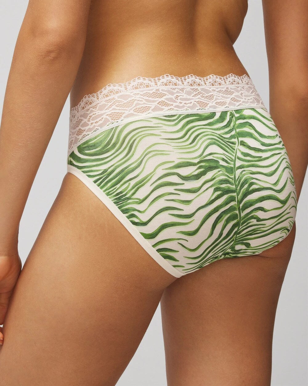 INTO THE GROOVE MINI WS - High-Leg Panty with Enchanting Lace