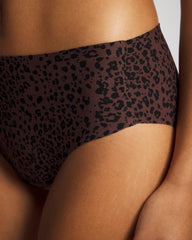 HOT SPOT MOCHA MINI - Soft Stretch High Leg Panty
