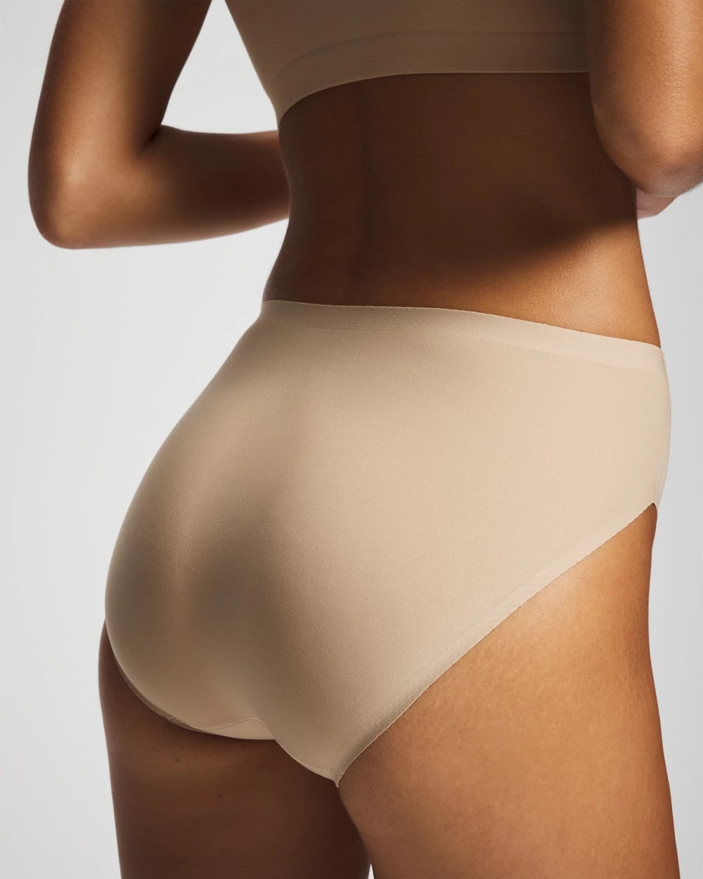 WARM AMBER - Soft Stretch High Leg Panty