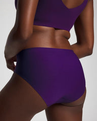 MAJESTIC PURPLE - Soft Stretch High Leg Panty