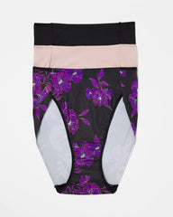GILDED BLOOMS MULTI PACK - Tummy High-Leg Brief Panty 3 Pack