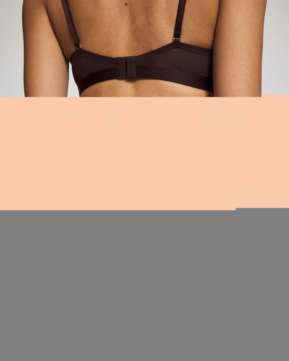 CHOC PLUM W DTM FOIL - Embraceable High-Leg Brief Panty with Super Soft Signature Lace