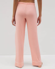 PALOMA GLOW - Solid Piped Pajama Pants