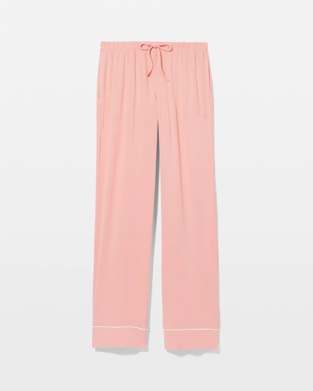 PALOMA GLOW - Solid Piped Pajama Pants