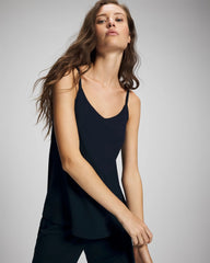 NIGHTFALL NAVY - V-Neck Pajama Cami