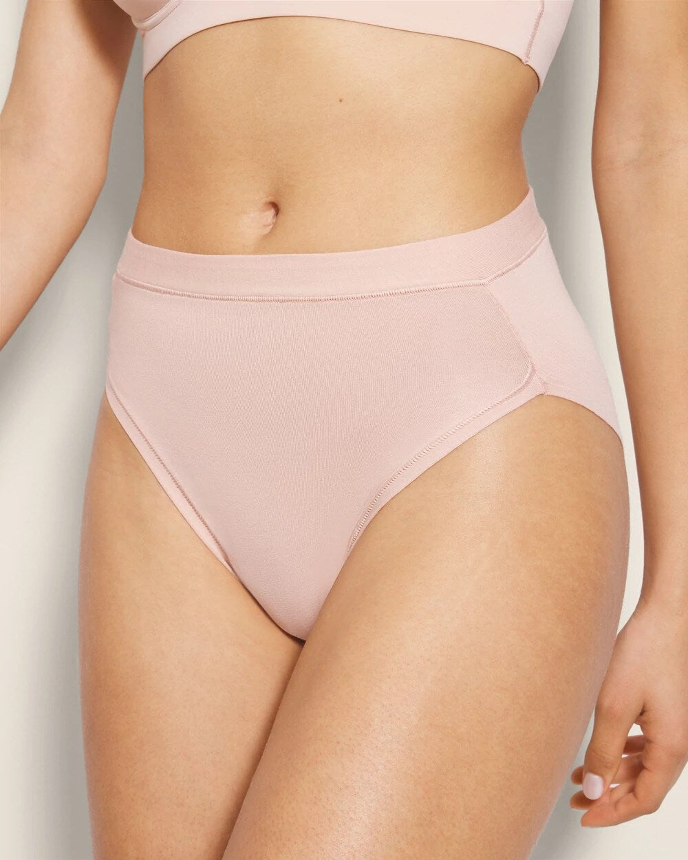 HUSH - Cotton High-Leg Panty