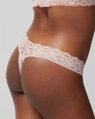 ADOBE ROSE - Thong Panty with Enchanting Lace
