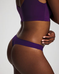 MAJESTIC PURPLE - Soft Stretch Thong Panty