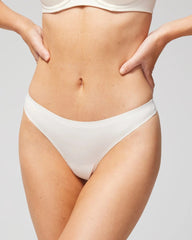 IVORY - Soft Stretch Thong Panty