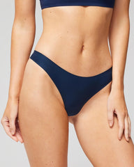 NIGHTFALL NAVY - Soft Stretch Thong Panty