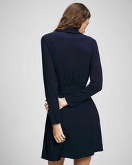 NIGHTFALL NAVY - Short Robe