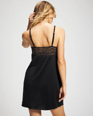 BLACK - Lace Chemise