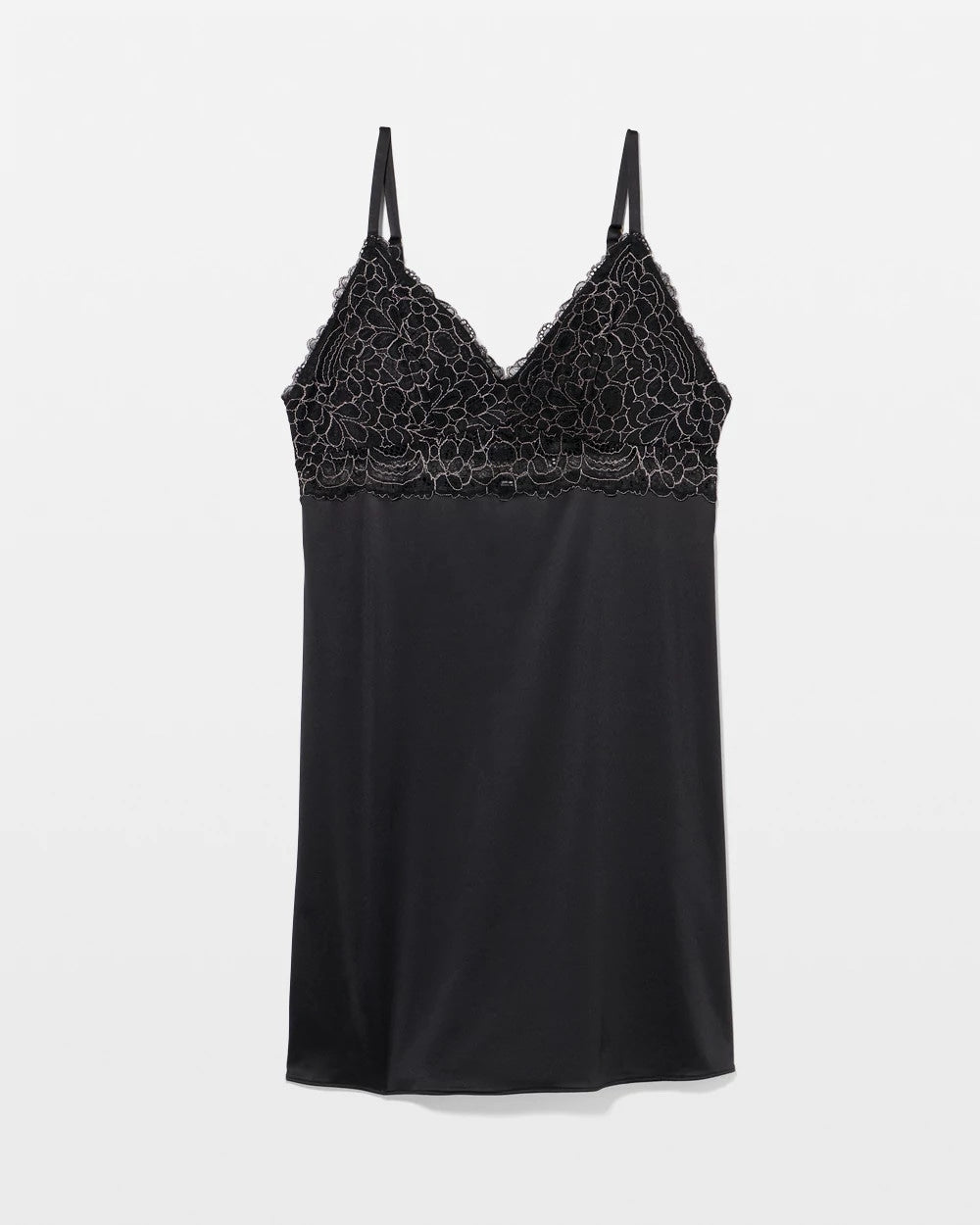 BLACK - Lace Chemise