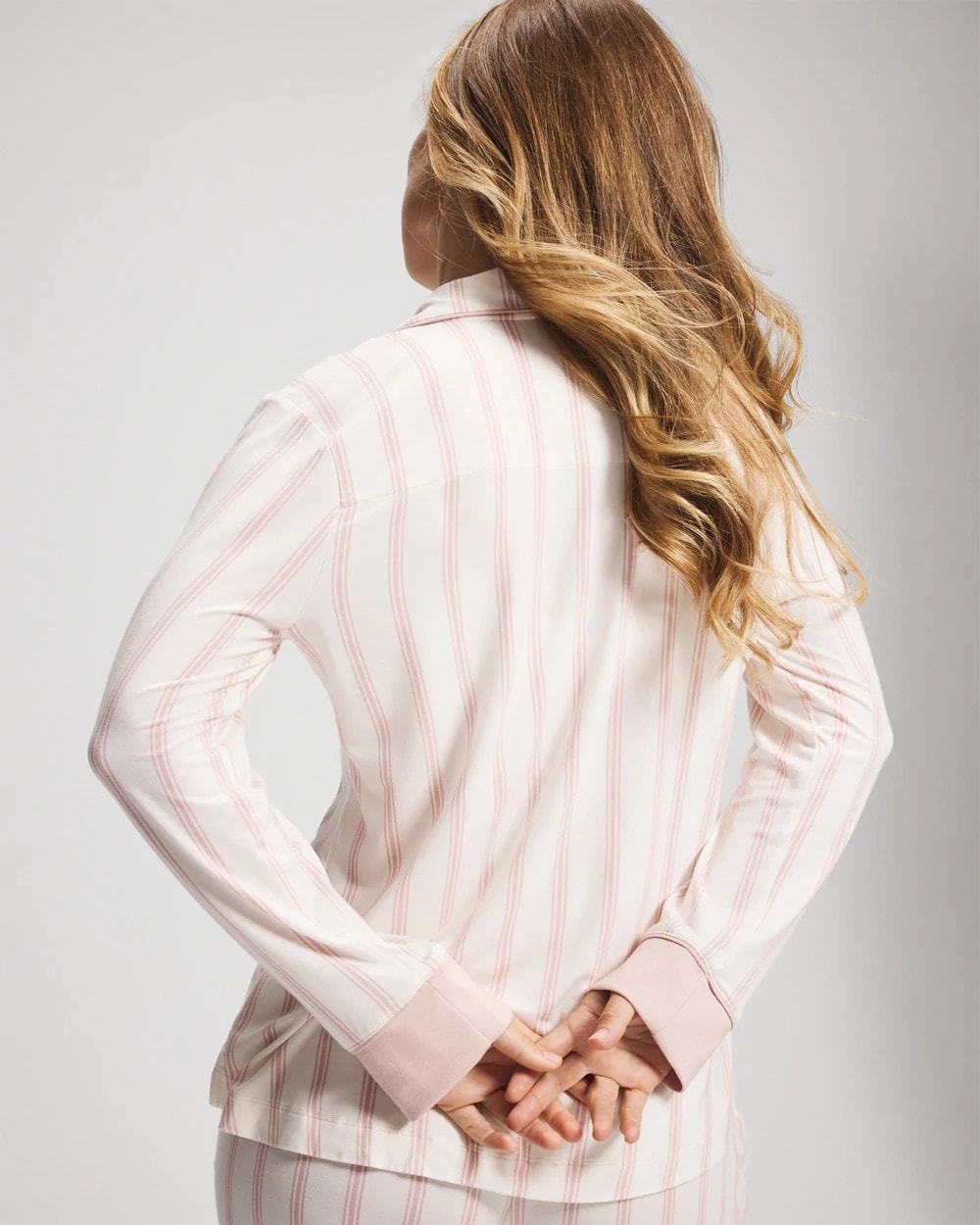 SPARKLING STRIPE PINK - Special Edition Breast Cancer Research Fund Pajama Top