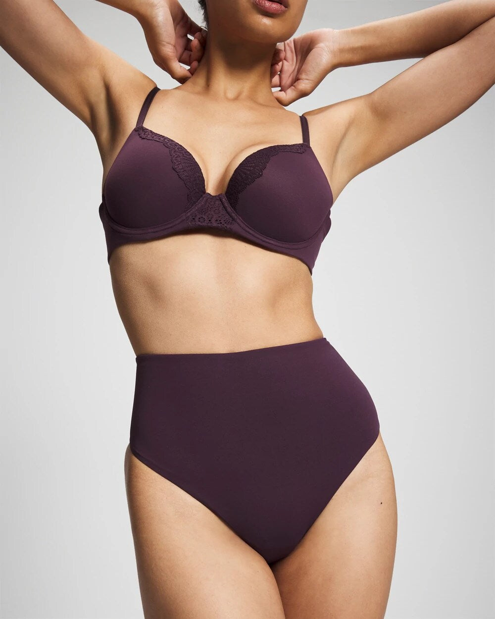 PLUM PERFECT - Tummy High-Waist Thong Panty