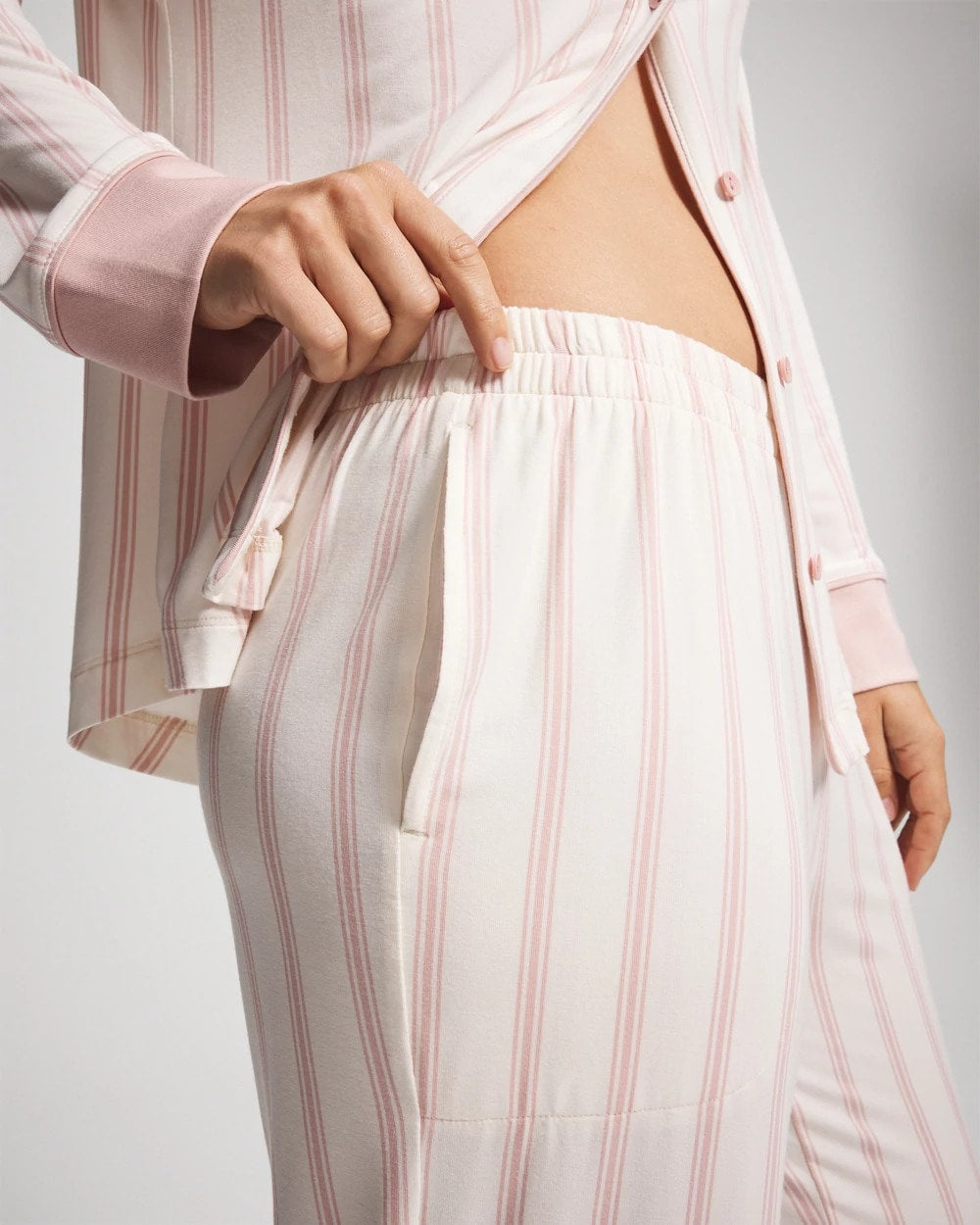 SPARKLING STRIPE PINK - Special Edition Breast Cancer Research Fund Pajama Pant