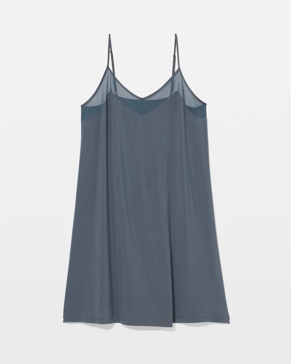 PETROL - Mesh Trim Chemise