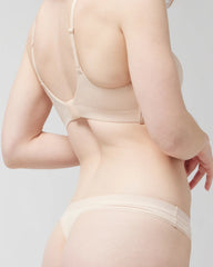 PALE SAND - Cotton Thong Panty