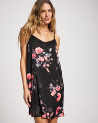 FLORAL DREAMS GRAND BLACK - Chemise