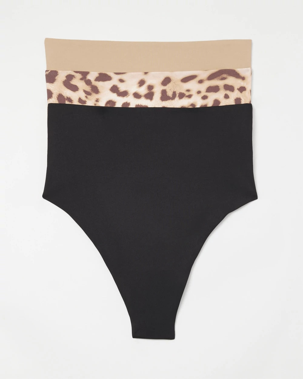 ANIMAL MULTIPACK - High-Waist Thong Panty 3 Pack